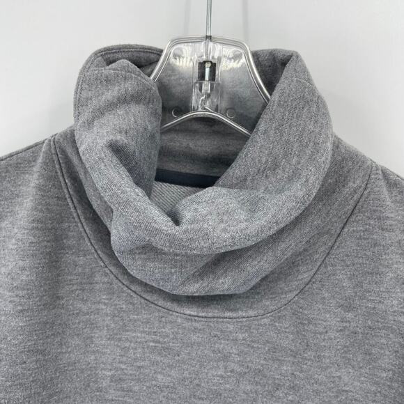 Nike Turtleneck Sweatshirt Women's Size M Gray Pullover Dri-Fit - Picture 3 of 12